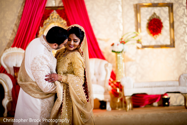 indian bride and groom photography
