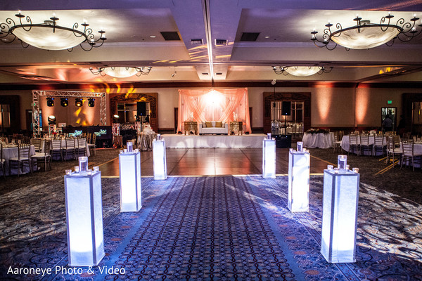 reception floral and decor
