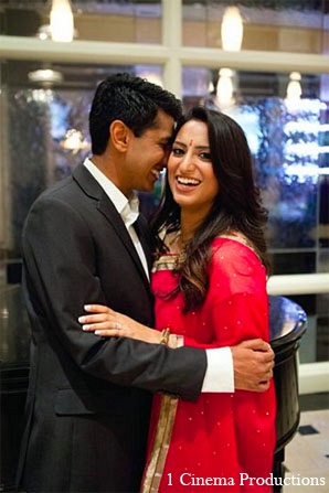 indian engagement bride portraits groom
