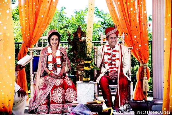 indian wedding ceremony groom bride
