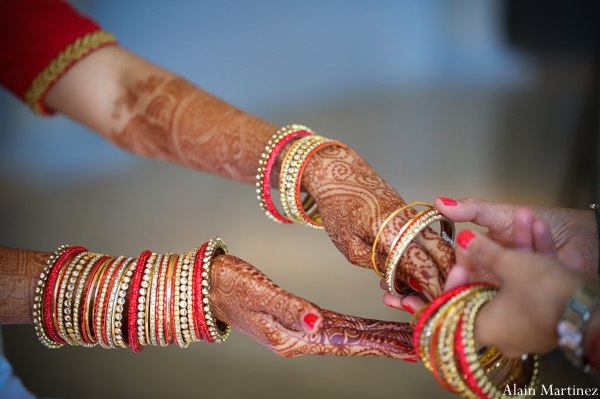 indian wedding bridal henna bangles