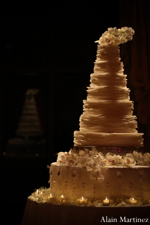 indian wedding reception cake