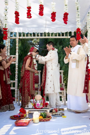 indian wedding ceremony mandap