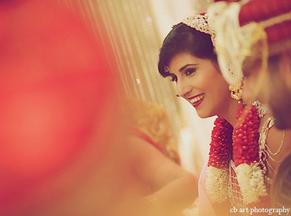 indian wedding ceremony bride makeup