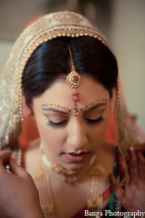 indian wedding bridal look
