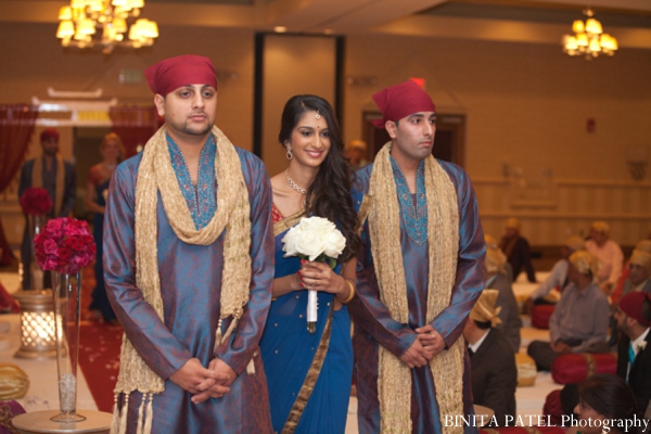indian wedding bridesmaid