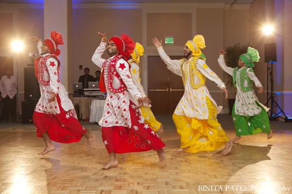 indian wedding reception dancing entertainment
