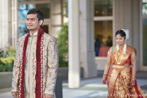 indian wedding bride groom portrait traditional