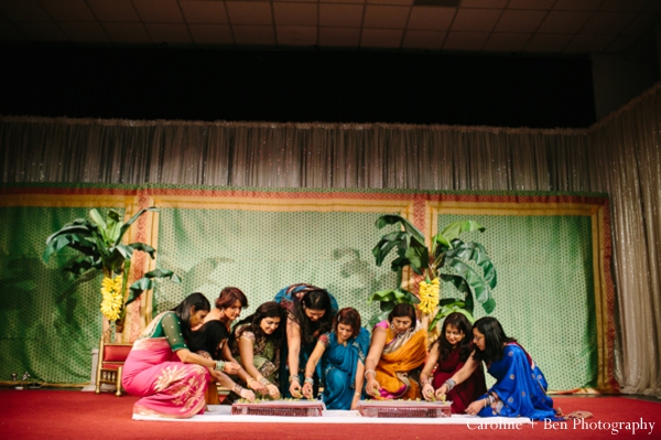 indian wedding gaye holud guests