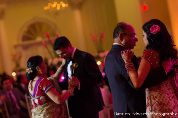 indian wedding reception dancing