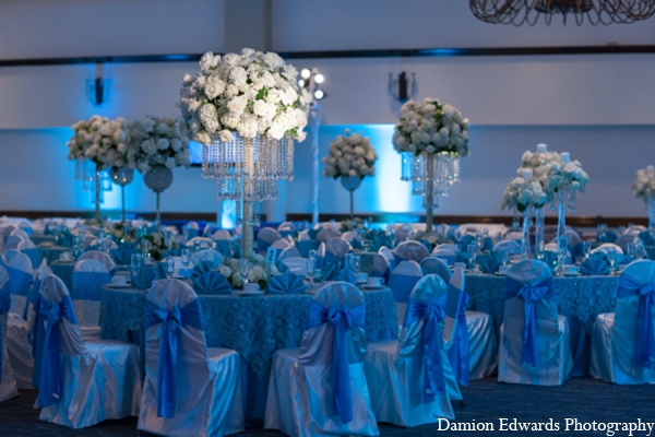 indian wedding floral centerpiece lighting