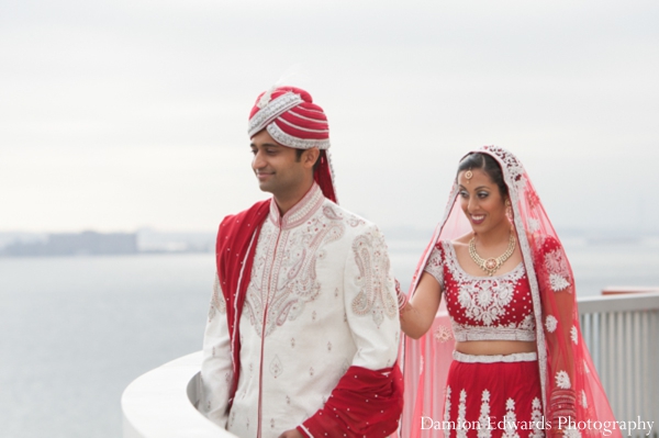 indian wedding outdoor couples portraits