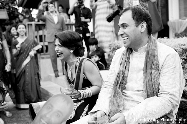 indian wedding sangeet bride groom photography