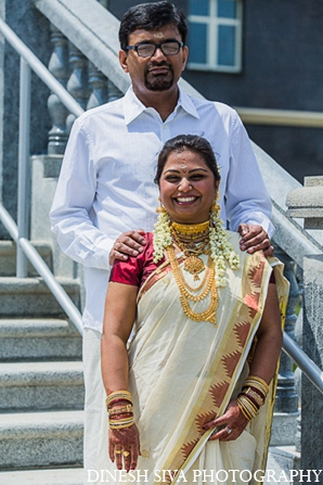 indian wedding hindu bride groom portrait