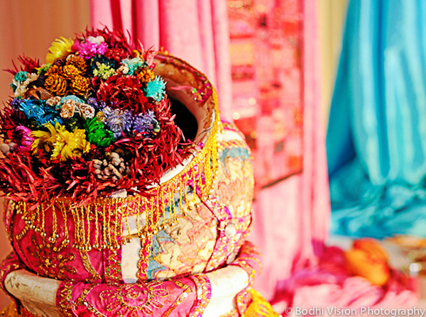 indian wedding tradition decor bright