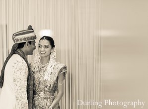 indian wedding photography bride groom black-white