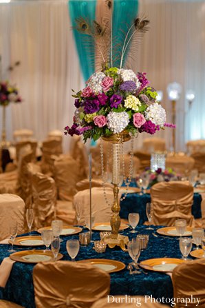 indian wedding reception design style