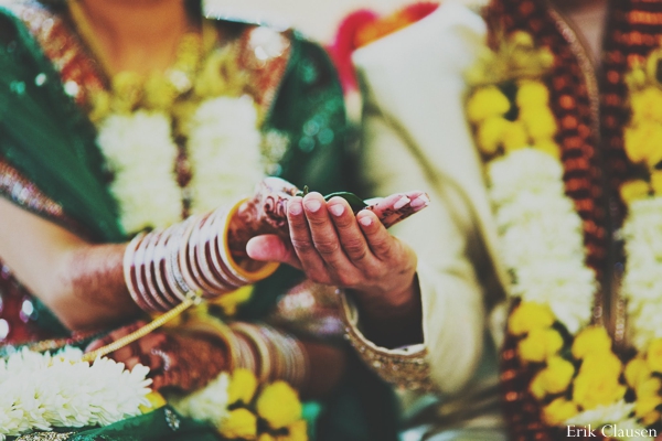 indian wedding ceremony bride jai mala