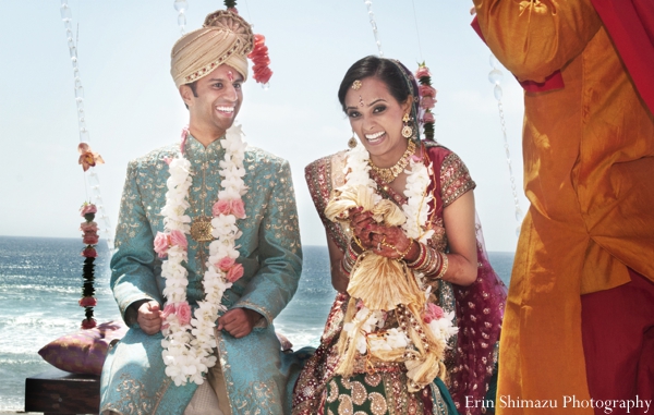 indian wedding bride groom ceremony celebration
