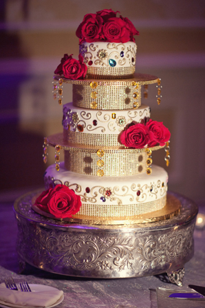 indian wedding cake tiered