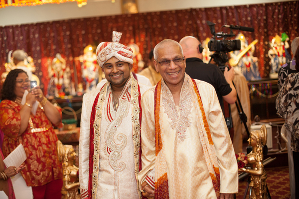 indian wedding ceremony groom