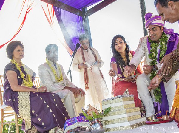 indian wedding ceremony mandap bride