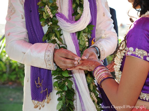 Traditional wedding ring ceremony