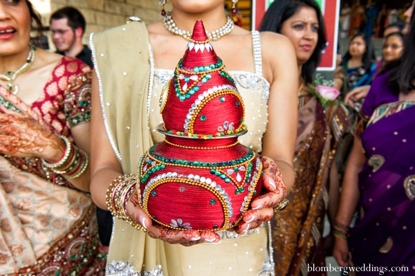 A traditional Indian wedding baraat.