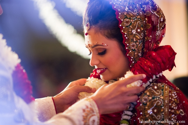 A traditional Indian wedding ceremony.