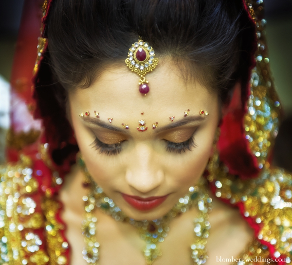 indian wedding bridal jewelry makeup