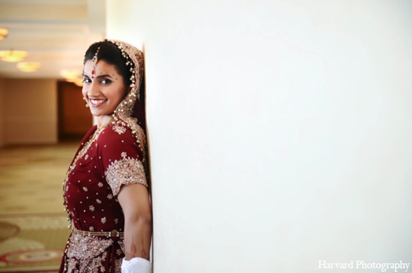 indian wedding bride portrait