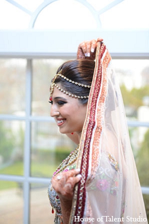 indian wedding bride jewelry makeup
