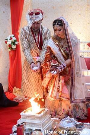indian wedding groom ceremony bride