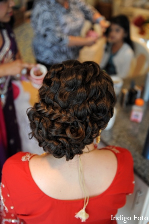 indian bride hair