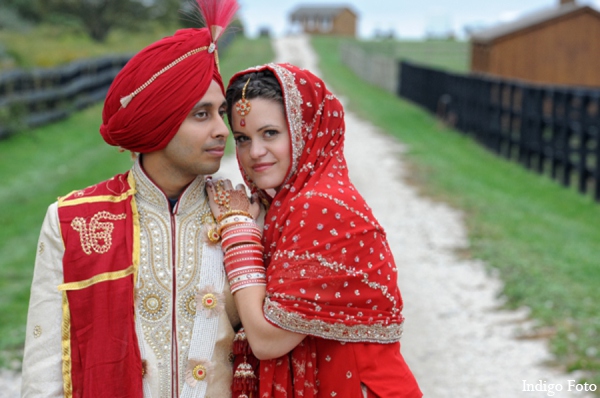 sikh bride groom photo