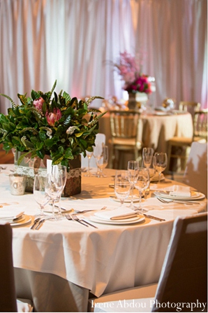 indian wedding arrangement floral table
