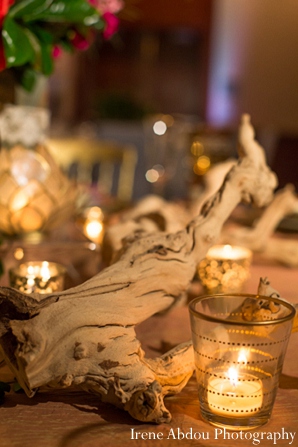 indian wedding table setting decor lighting