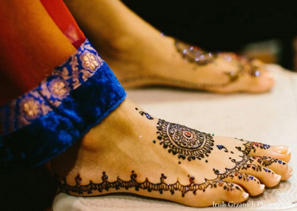 indian wedding henna feet mehndi bride