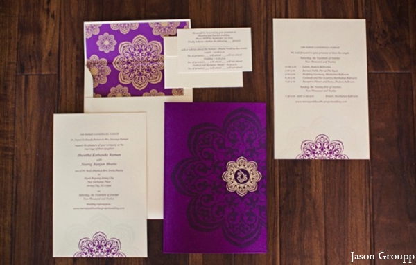 indian wedding invitation stationary paper inspiration