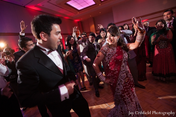indian wedding reception dancing celebration