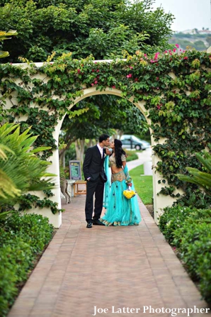 indian-wedding-reception-bride-groom-outdoor