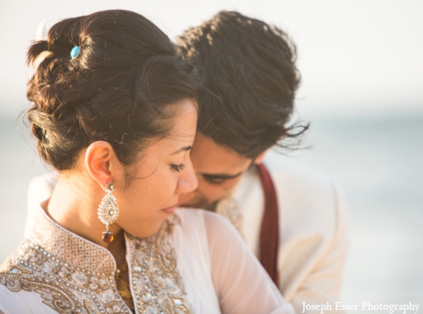 indian wedding hair jewelry beach