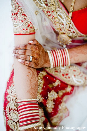 indian wedding bridal fashion churis lengha mehndi