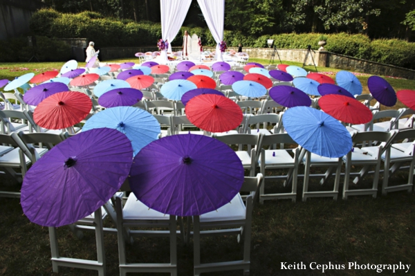 indian-wedding-ceremony-decor-colorful-parasols