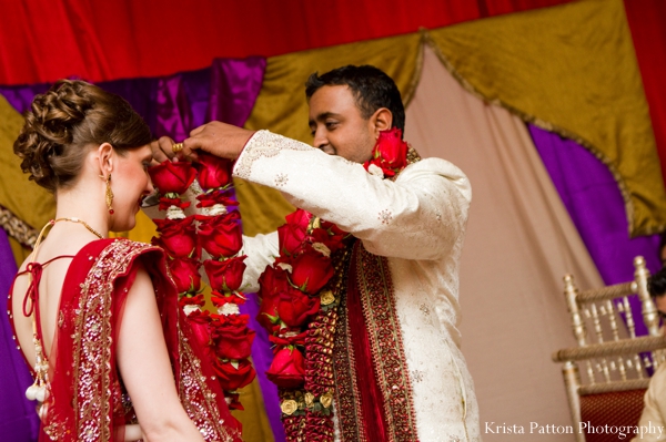 indian wedding traditional ceremony fusion bride groom jai mala
