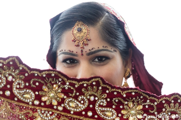 indian wedding bride portrait