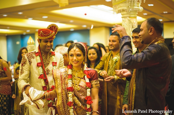 indian wedding ceremony groom bride
