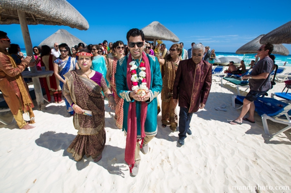 indian wedding beach grooms baraat celebration
