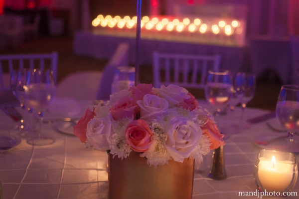 indian wedding floral and decor reception