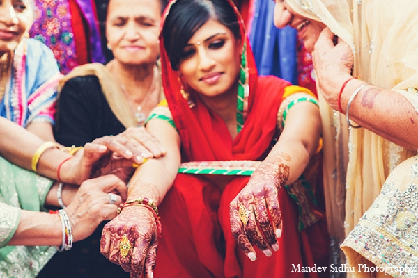 indian wedding maiya traditions bride sikh